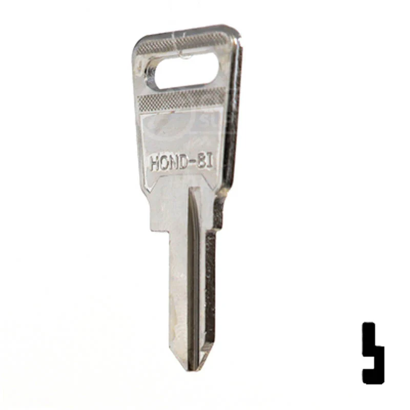Uncut Key Blank | Honda Motorcycle | HD68 - Image 10