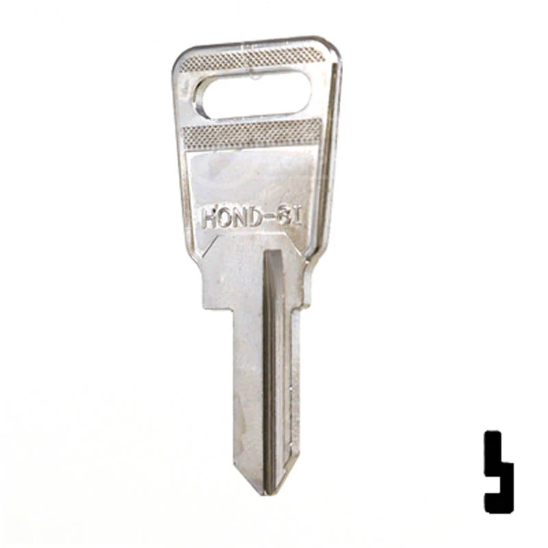 Uncut Key Blank | Honda Motorcycle | HD68 - Image 11