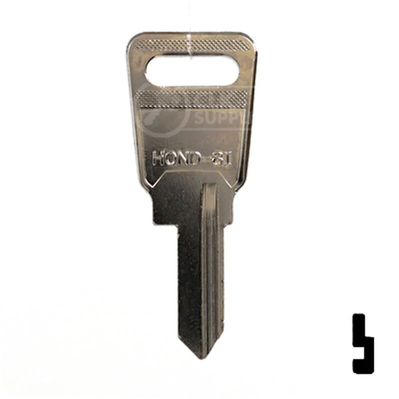Uncut Key Blank | Honda Motorcycle | HD68 - Image 13