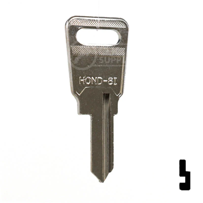 Uncut Key Blank | Honda Motorcycle | HD68 - Image 14