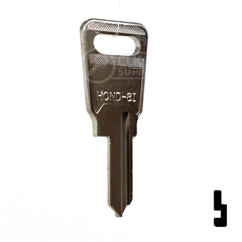 Uncut Key Blank | Honda Motorcycle | HD68 - Image 15