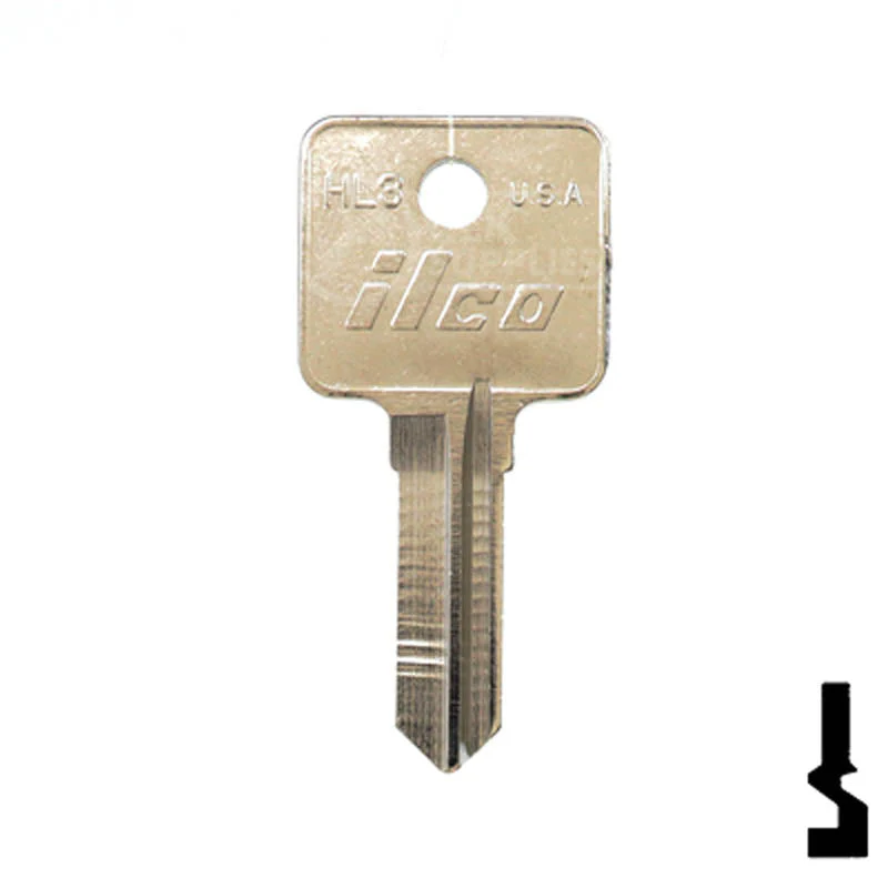 Uncut Key Blank | Hudson | HL3