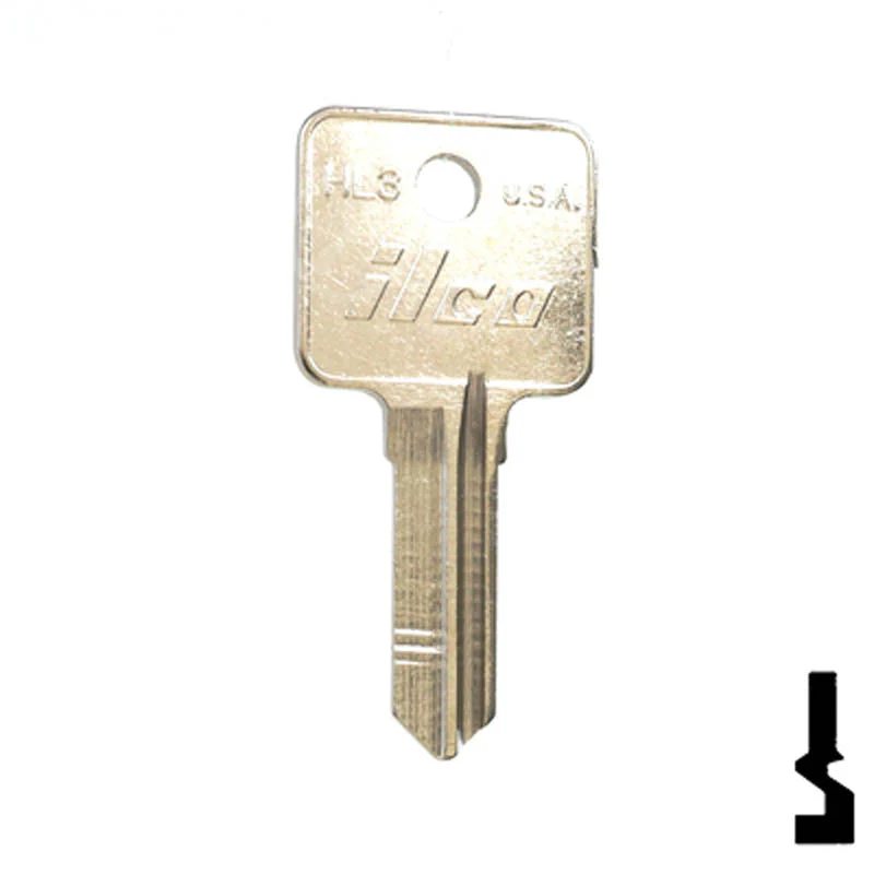 Uncut Key Blank | Hudson | HL3 - Image 2