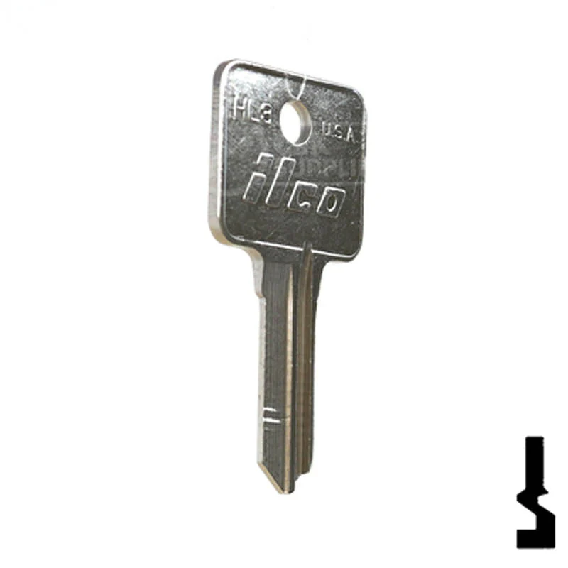 Uncut Key Blank | Hudson | HL3 - Image 4