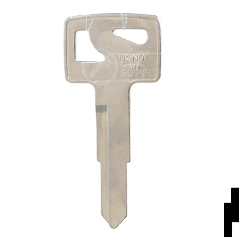 Uncut Key Blank | Honda | HOND-19D - Image 13
