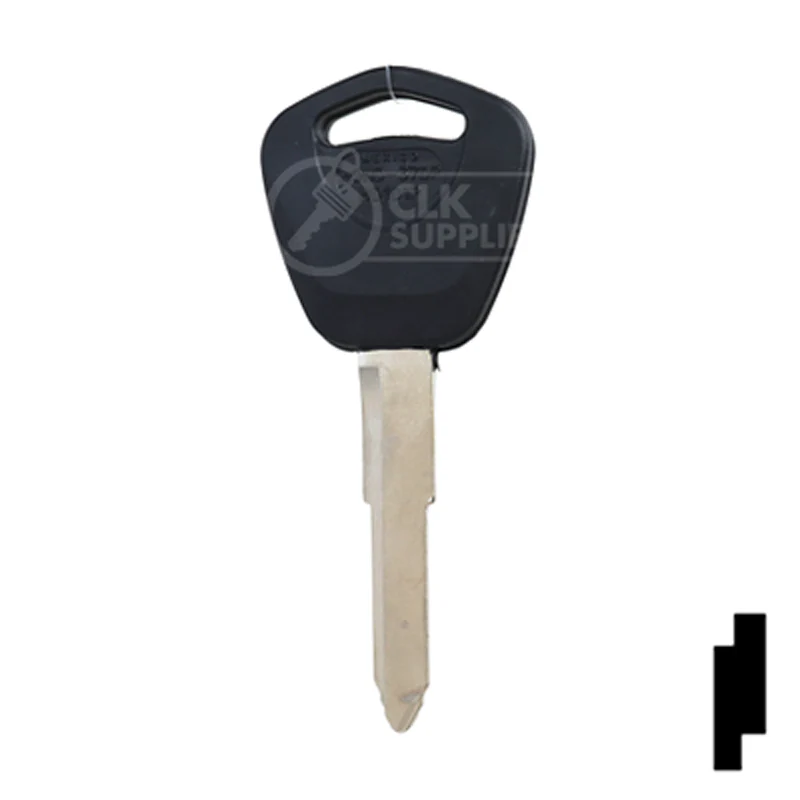 Uncut Plastic Head Key Blank | Honda, Acura | HD101, X208 - Image 13
