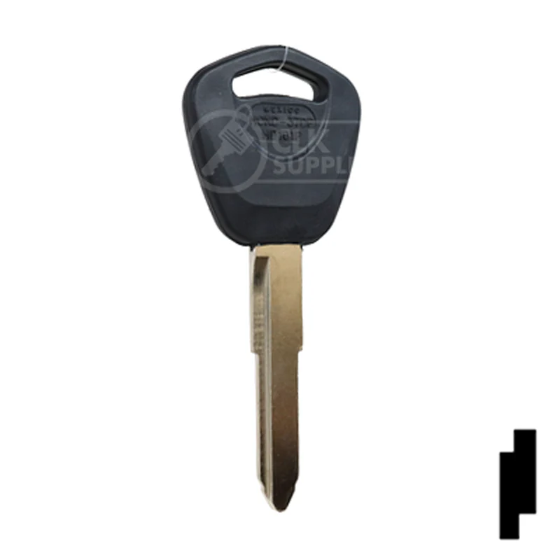 Uncut Plastic Head Key Blank | Honda, Acura | HD101, X208 - Image 16