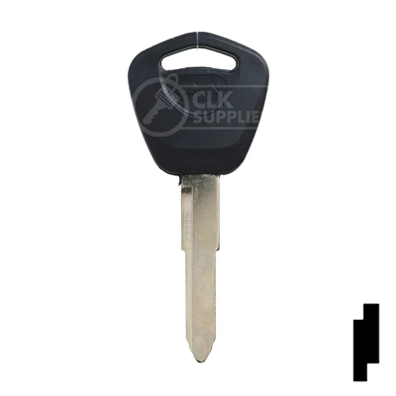Uncut Plastic Head Key Blank | Honda, Acura | HD101, X208 - Image 2