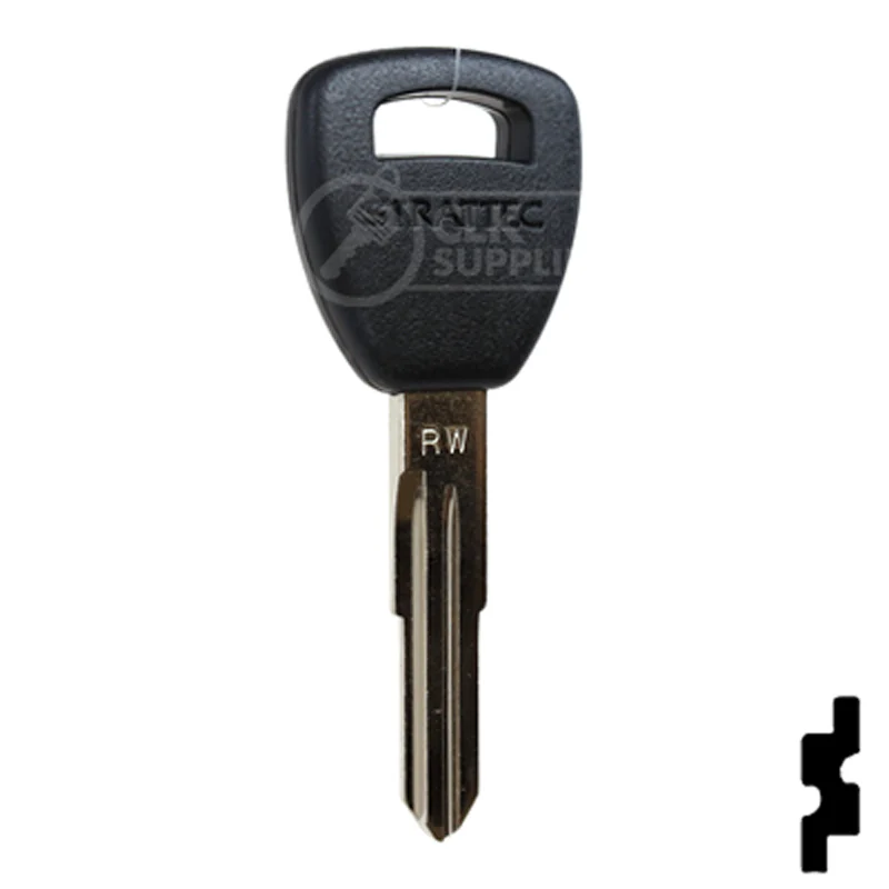 Uncut RW Transponder Key | Honda, Acura | HD106PT, 692057 - Image 3