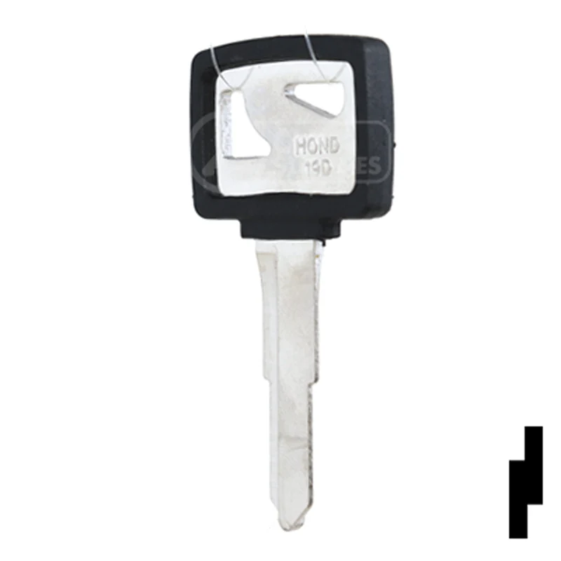 Uncut Plastic Head Key | Honda | HON39P, HOND-19D.P - Image 11