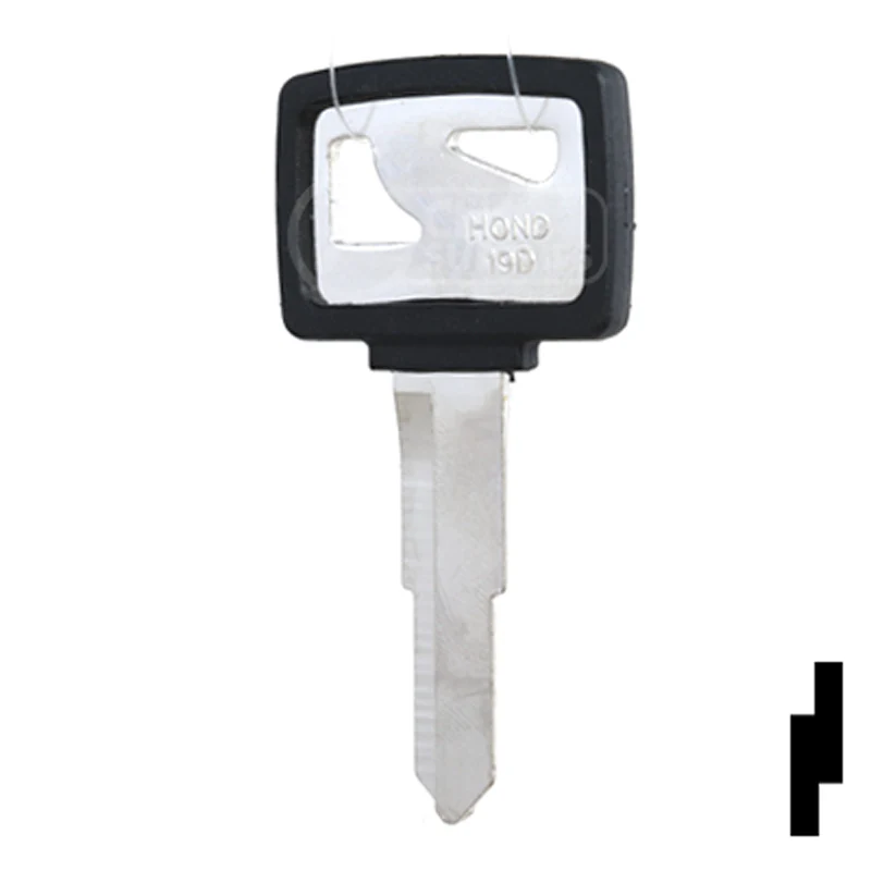 Uncut Plastic Head Key | Honda | HON39P, HOND-19D.P - Image 12