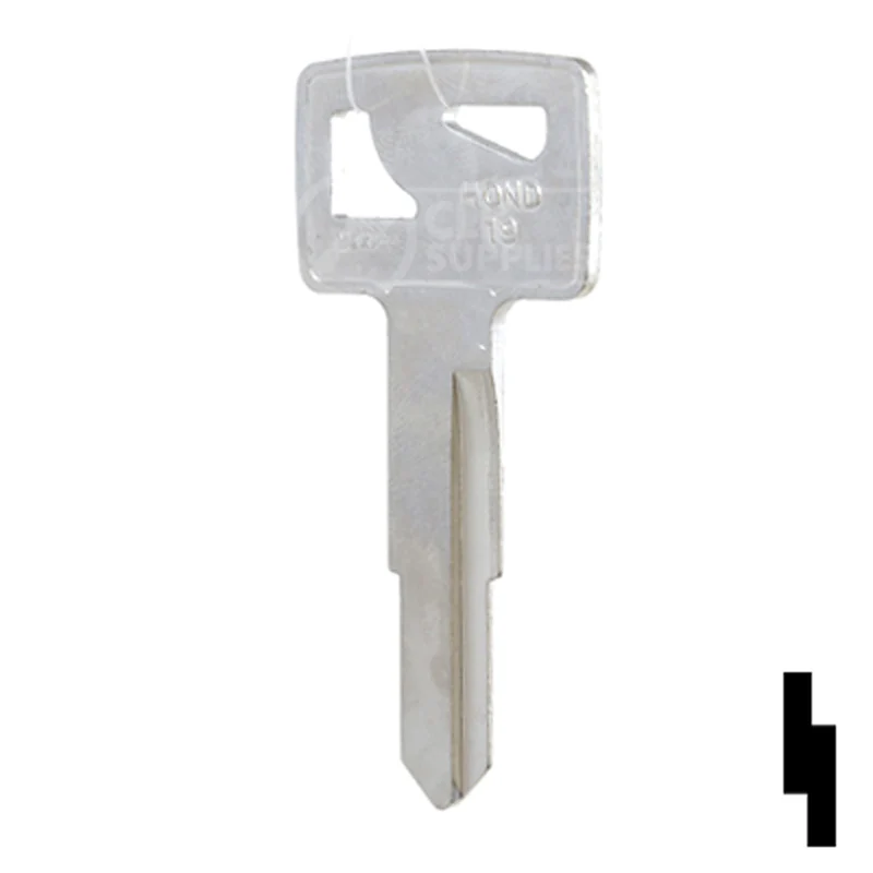 Uncut Key Blank | Honda | HOND-19, HO58 - Image 11