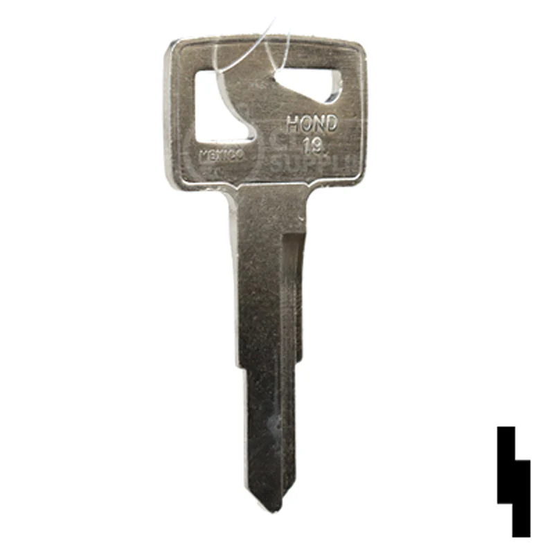 Uncut Key Blank | Honda | HOND-19, HO58 - Image 15