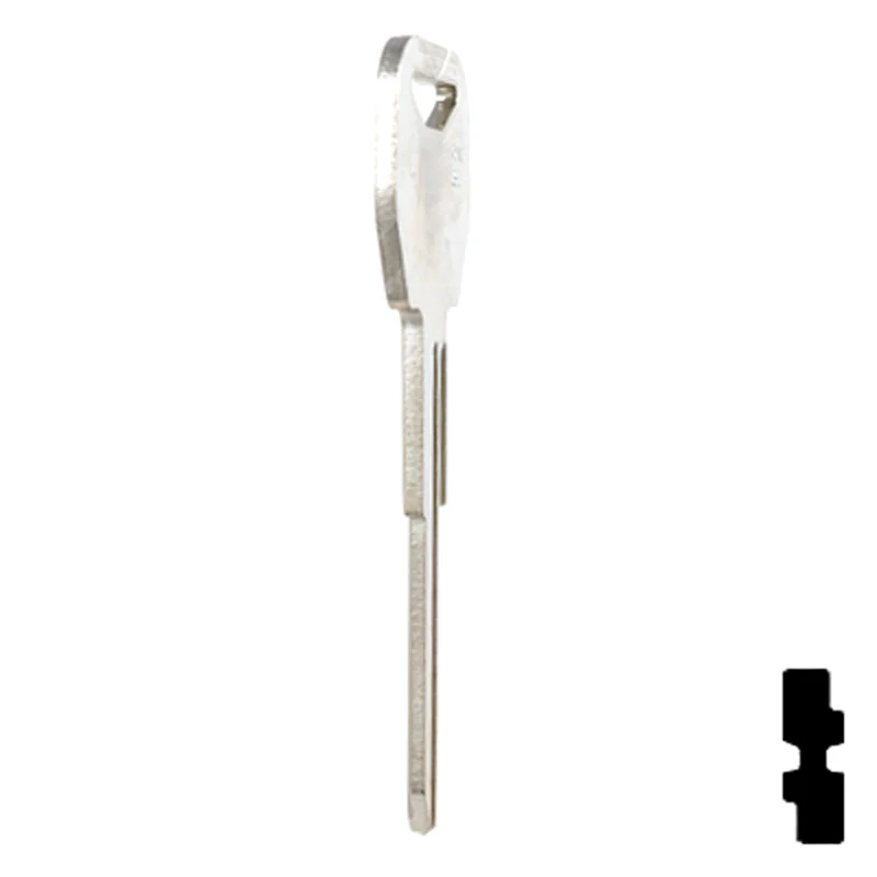 Uncut Motorcycle Key Blank | Honda | HD109, HOND-33 - Image 18