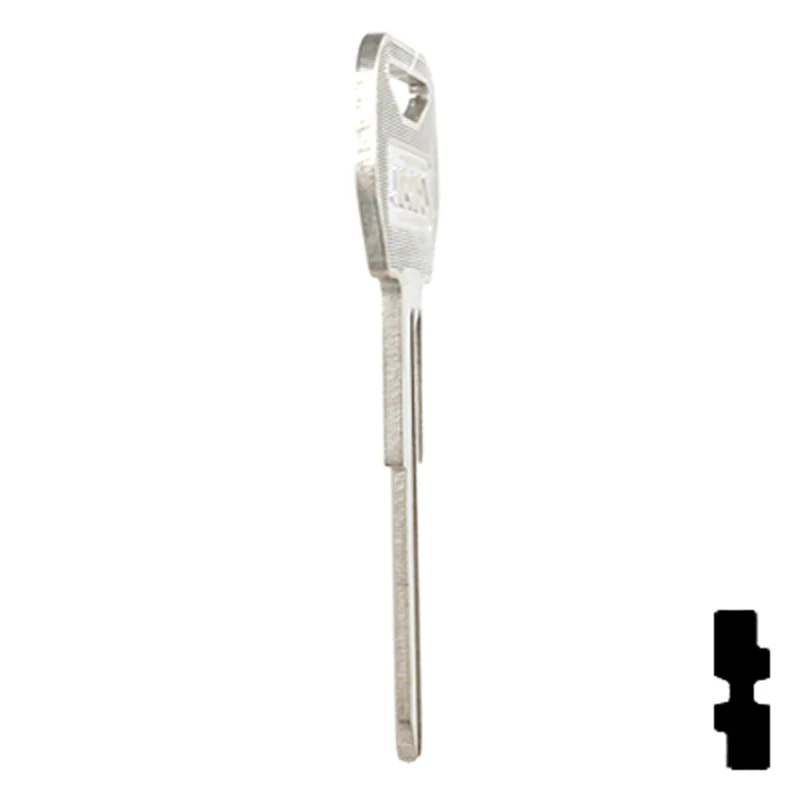 Uncut Motorcycle Key Blank | Honda | HD109, HOND-33 - Image 6