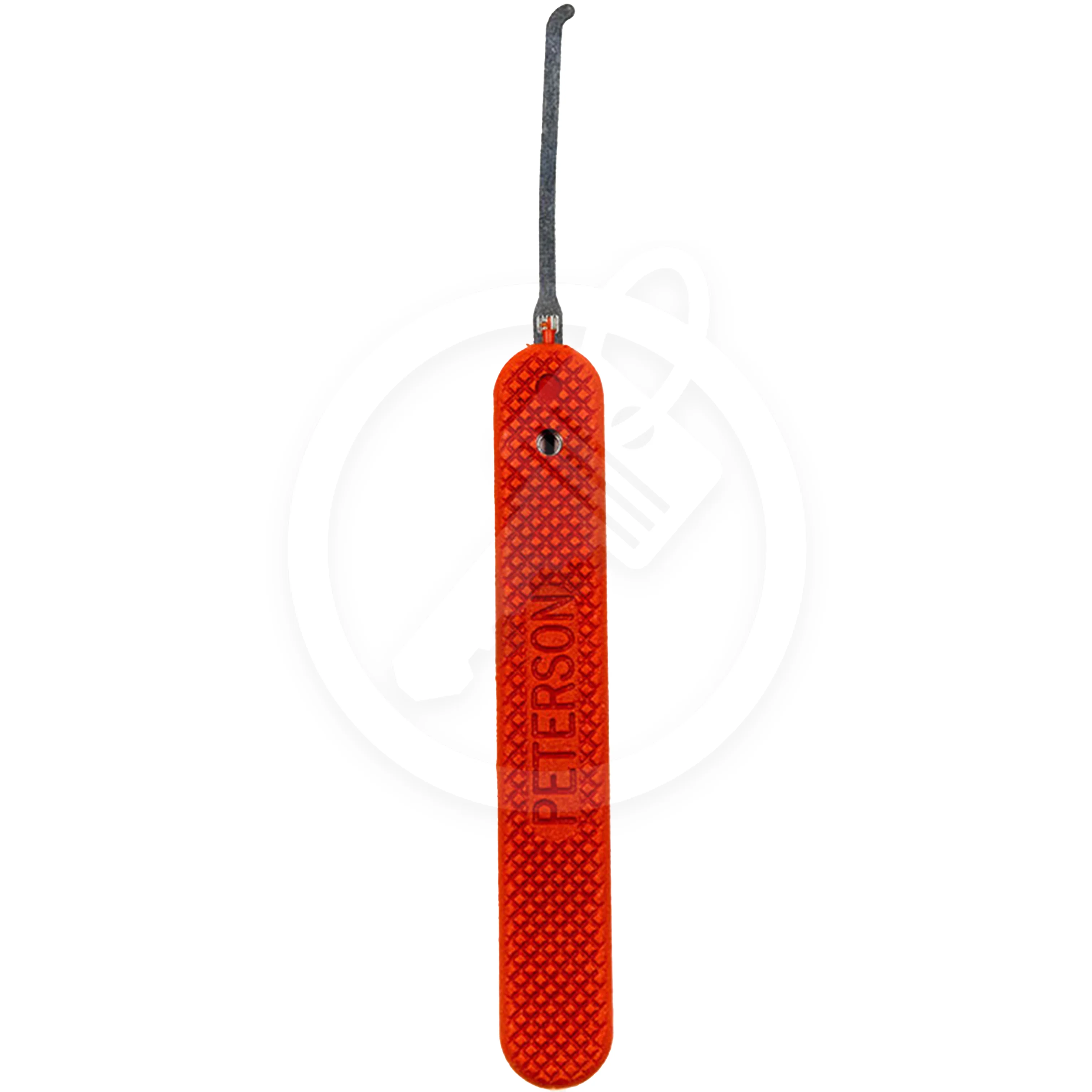 Peterson Lock Pick | Hook 1  DCAP | Government Steel with Plastic Handle