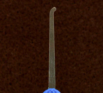 Peterson Lock Pick | Hook 7 Slender 0.015 | Stainless Steel - Image 2