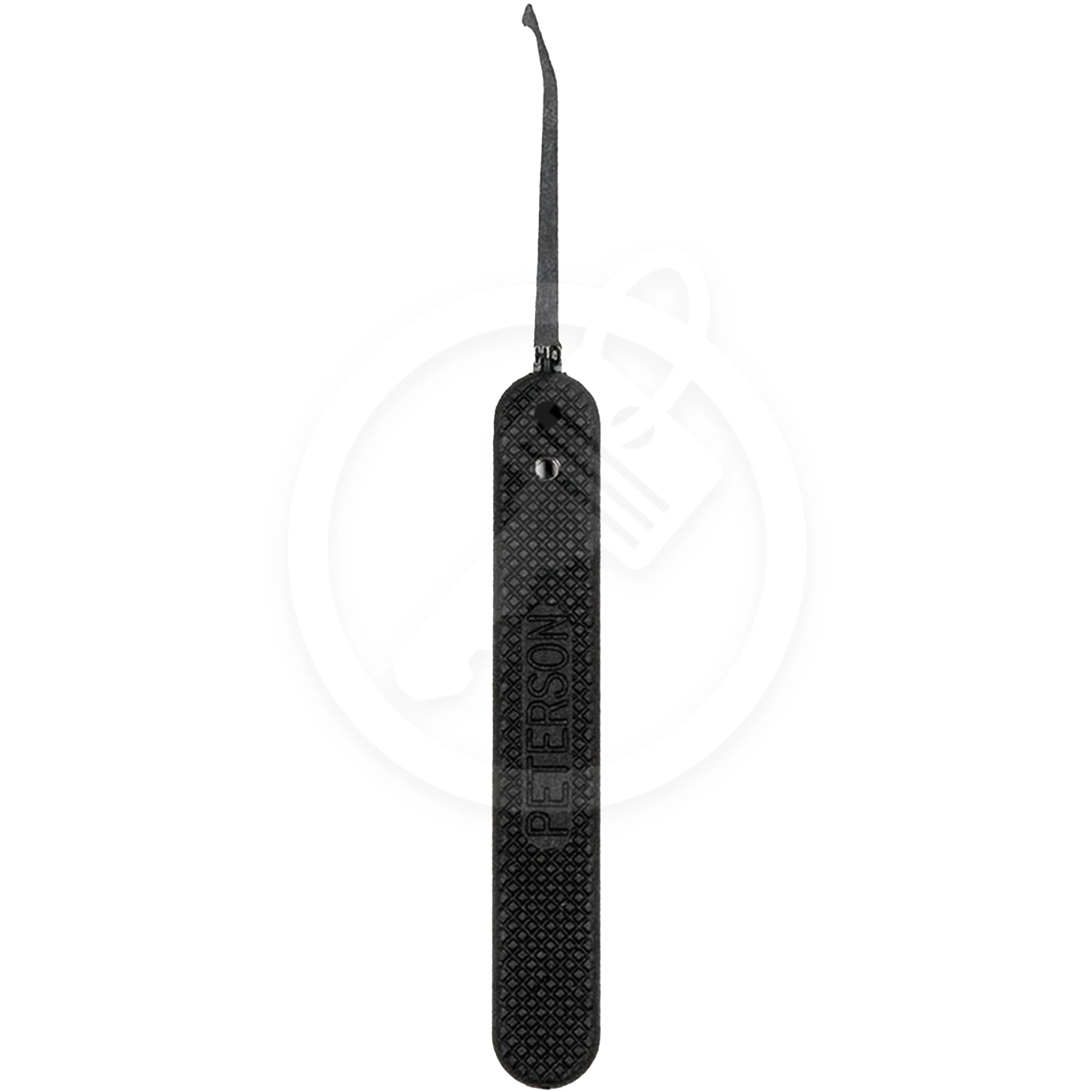 Peterson Lock Pick | Hooked Diamond | Government Steel with Plastic Handle