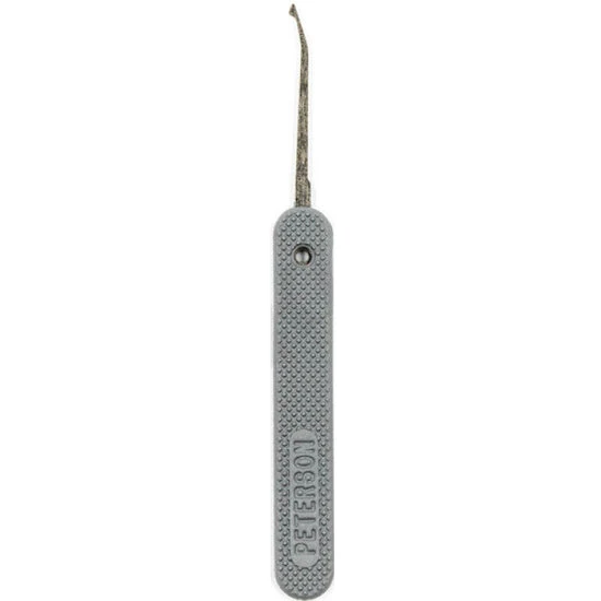 Peterson Lock Pick | Hooked Diamond | Spring Steel with Plastic Handle