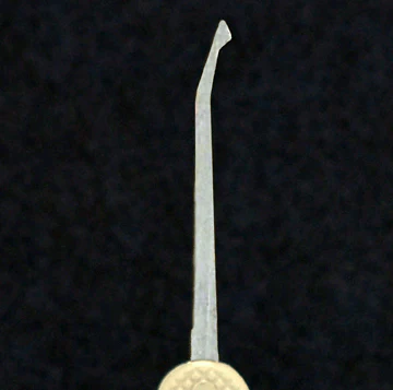 Peterson Lock Pick | Hooked Diamond | Spring Steel with Plastic Handle - Image 2