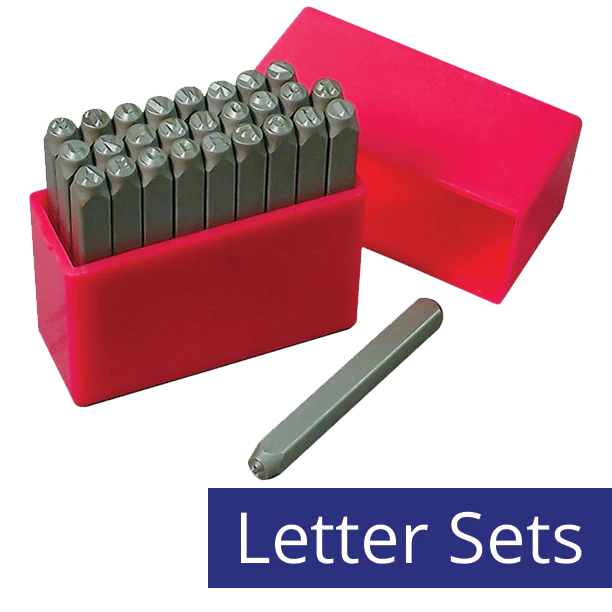 HPC Letters Dye Stamps 1/8"