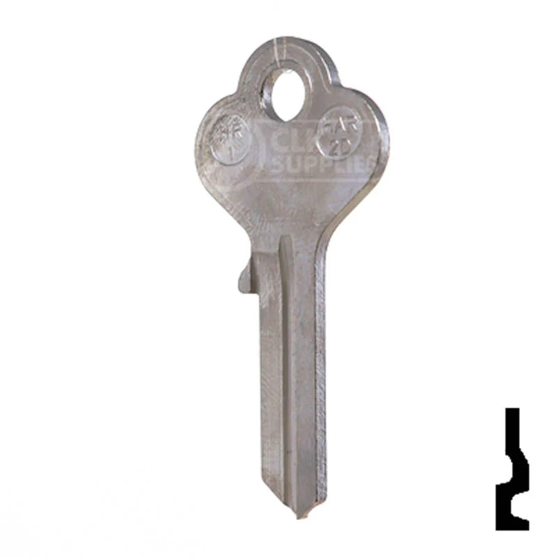 Uncut Key Blank | Harloc | HR1, 1014C - Image 11