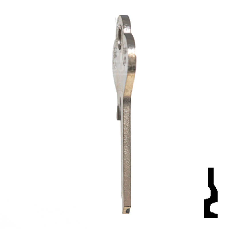 Uncut Key Blank | Harloc | HR1, 1014C - Image 8