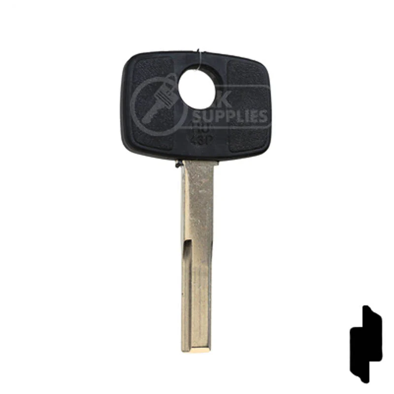 OEM Uncut Service Key | GM, Poniac | HU43-P - Image 3
