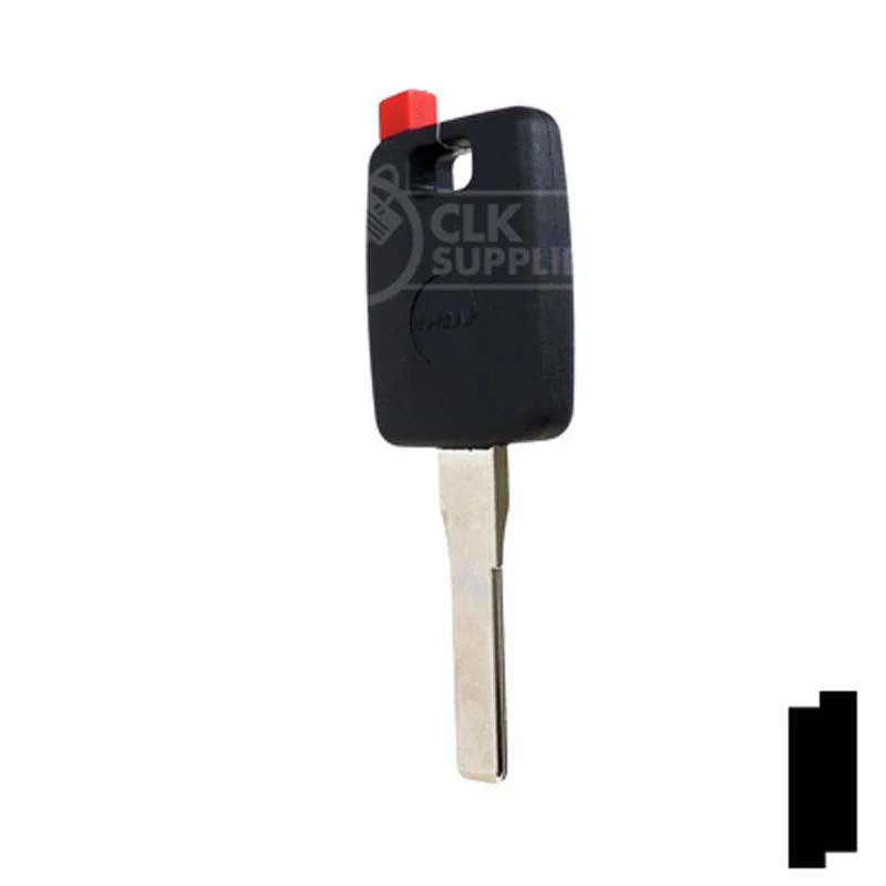 Uncut Key Blank | Porsche R/W Transponder | HU66T5 - Image 11