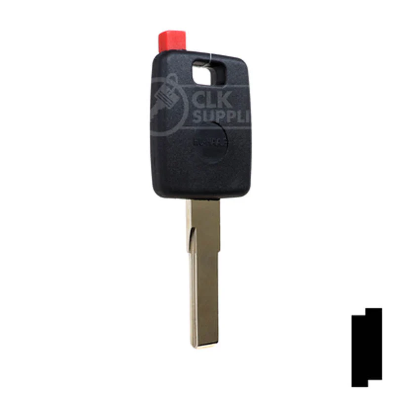 Uncut Key Blank | Porsche R/W Transponder | HU66T5 - Image 16