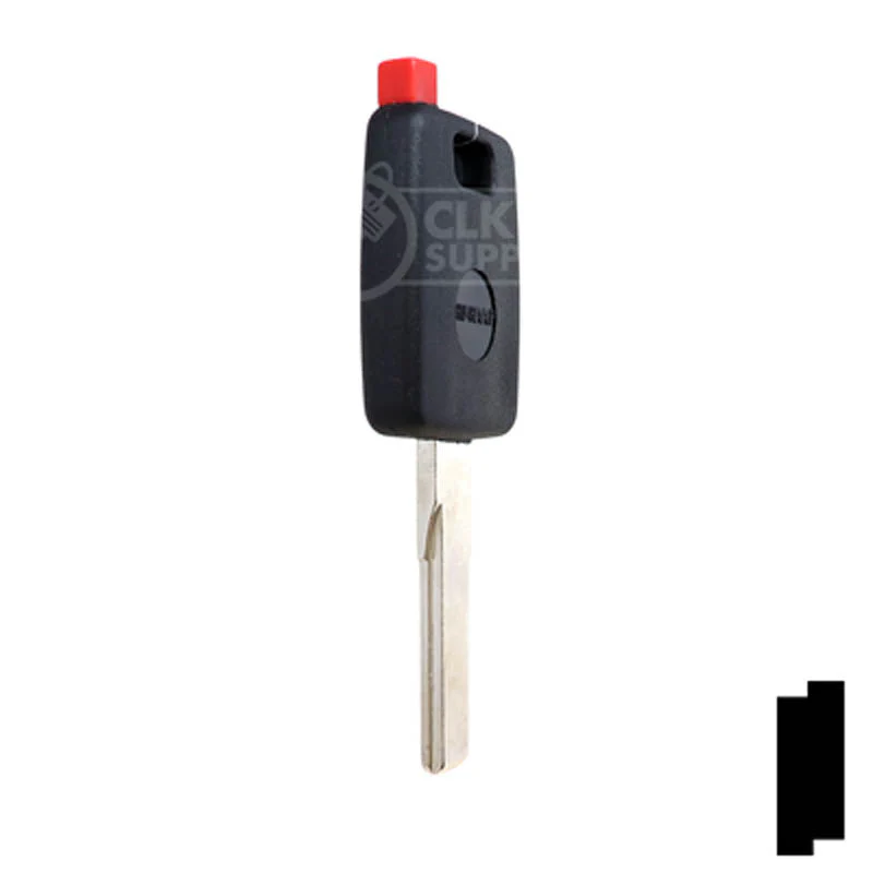 Uncut Key Blank | Porsche R/W Transponder | HU66T5 - Image 18