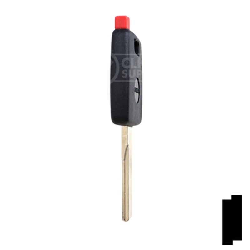 Uncut Key Blank | Porsche R/W Transponder | HU66T5 - Image 19