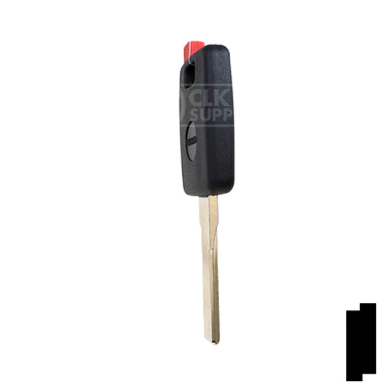 Uncut Key Blank | Porsche R/W Transponder | HU66T5 - Image 9