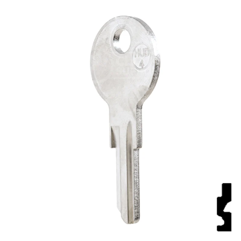 Uncut Key Blank | Hudson, Briggs & Straton | HUD4-NP,1098X - Image 10
