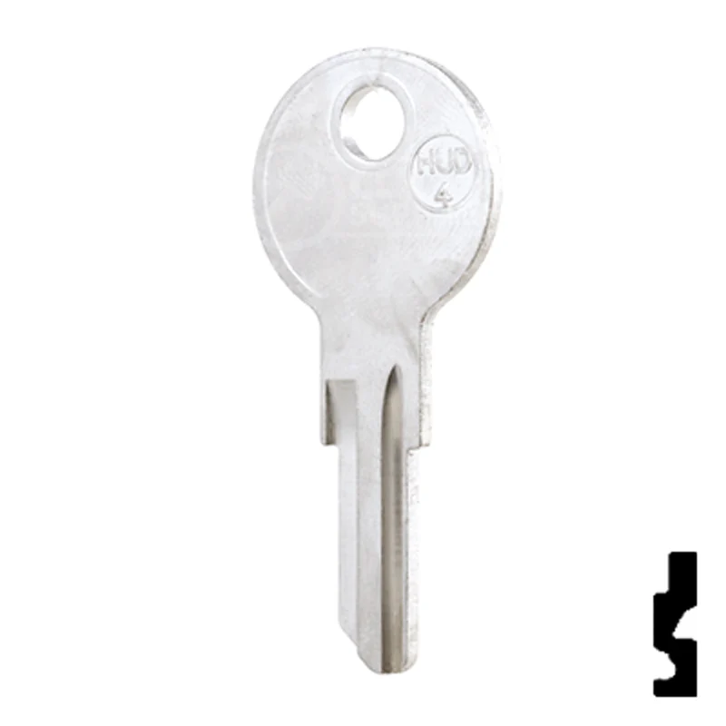 Uncut Key Blank | Hudson, Briggs & Straton | HUD4-NP,1098X - Image 11