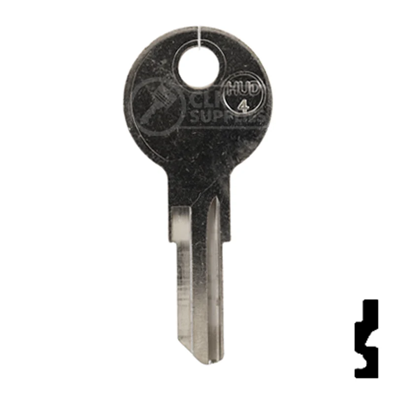 Uncut Key Blank | Hudson, Briggs & Straton | HUD4-NP,1098X - Image 13