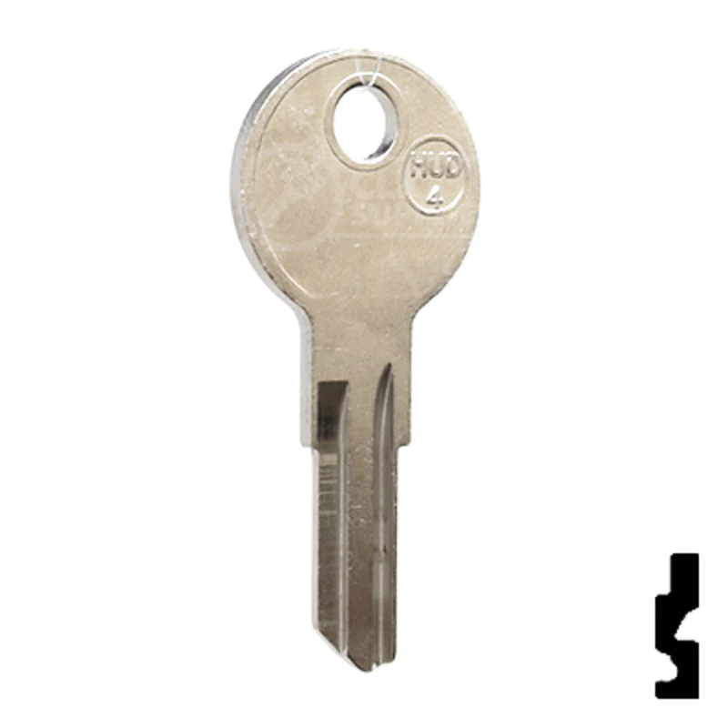 Uncut Key Blank | Hudson, Briggs & Straton | HUD4-NP,1098X - Image 15