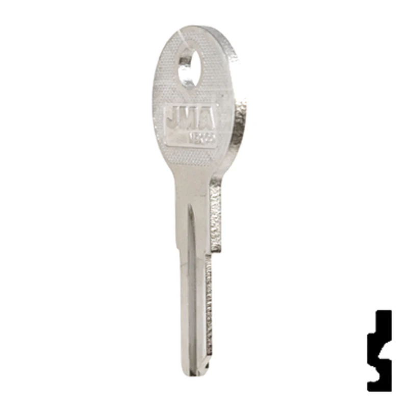 Uncut Key Blank | Hudson, Briggs & Straton | HUD4-NP,1098X - Image 21