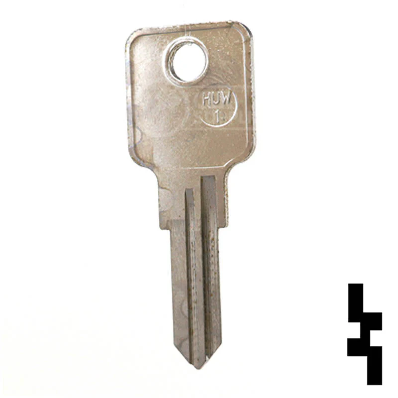 Uncut Key Blank | Better Built , Kobalt | HUW-1 - Image 12