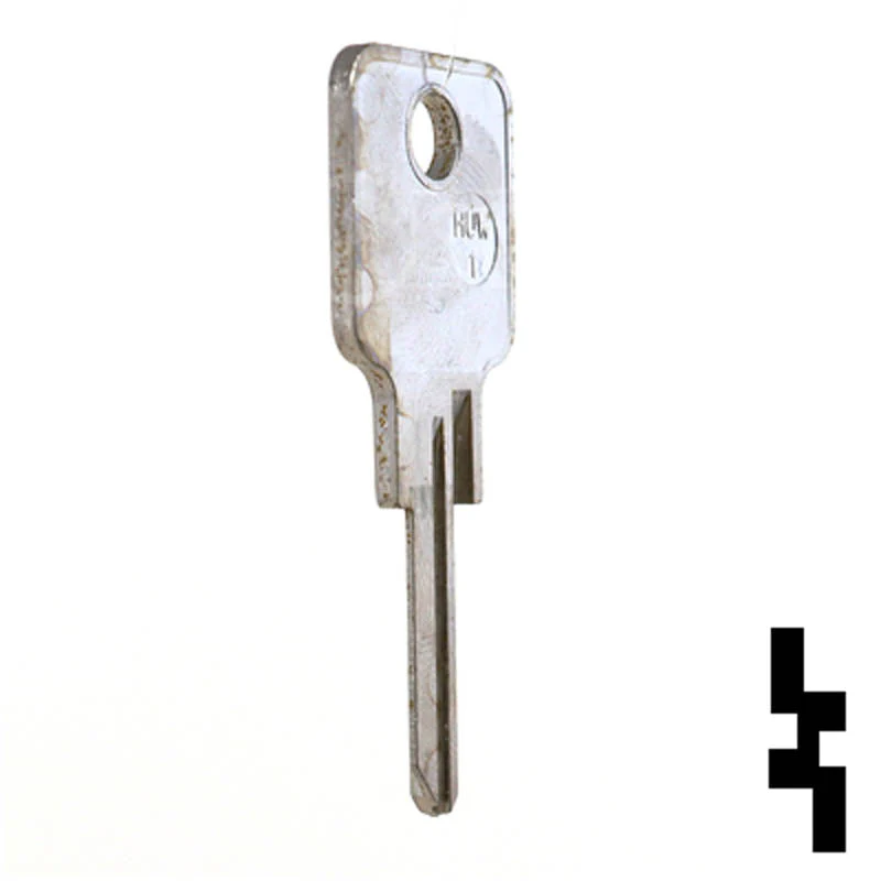 Uncut Key Blank | Better Built , Kobalt | HUW-1 - Image 17