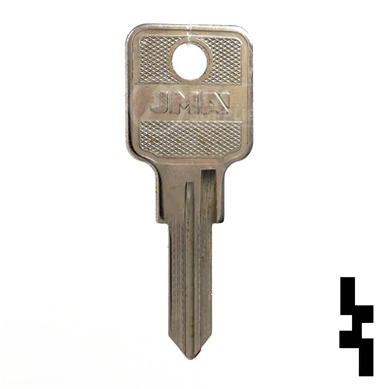Uncut Key Blank | Better Built , Kobalt | HUW-1 - Image 2