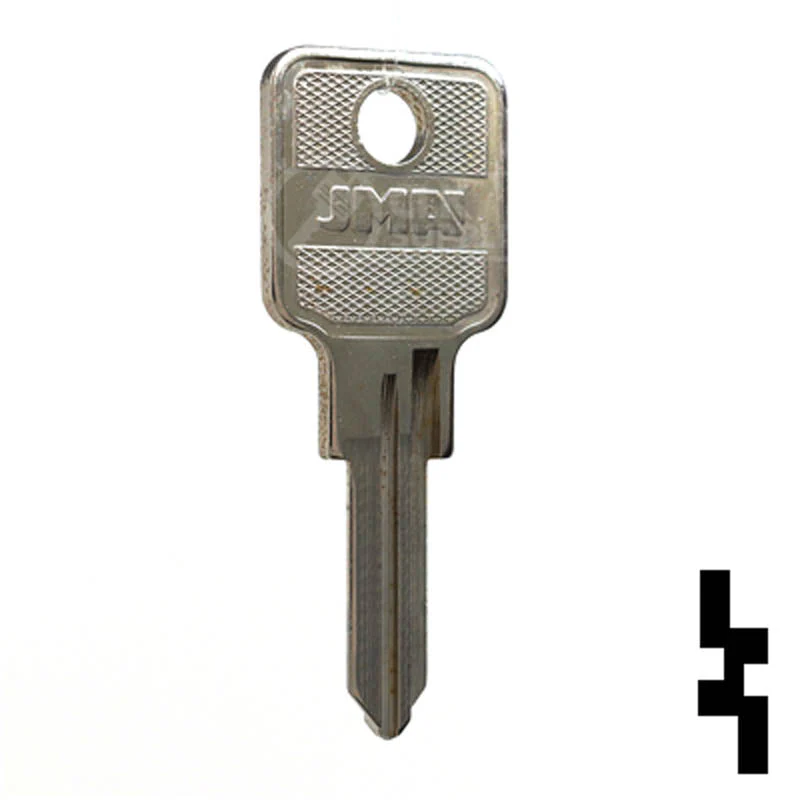 Uncut Key Blank | Better Built , Kobalt | HUW-1 - Image 3