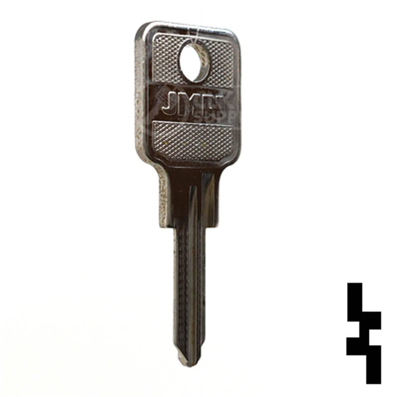 Uncut Key Blank | Better Built , Kobalt | HUW-1 - Image 4