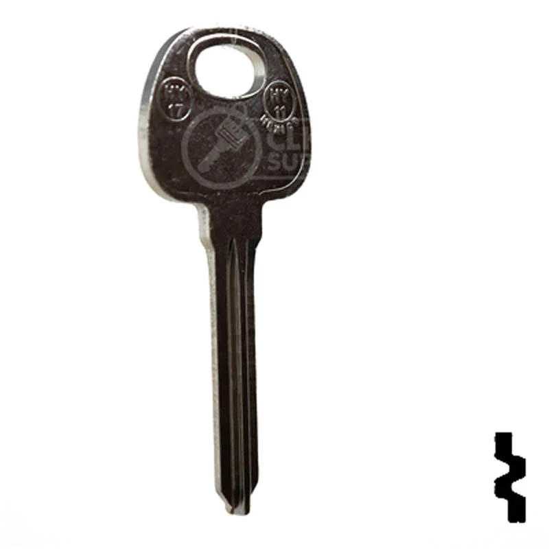 Uncut Key Blank | Hyundai | Kia | HY17 - Image 16