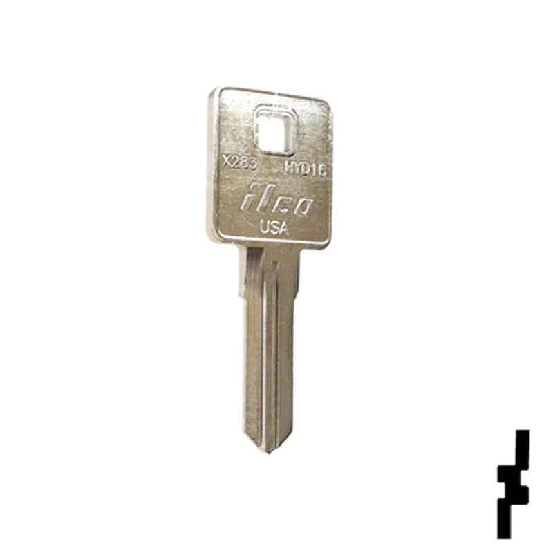 Uncut Key Blank | Harley Davidson | X283, HYD16 - Image 3