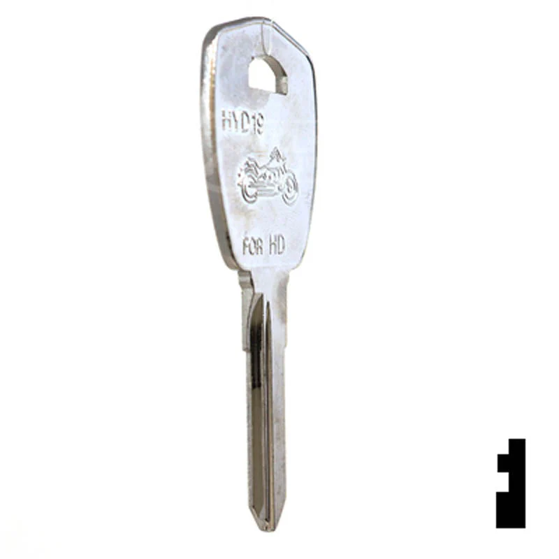 Uncut Key Blank | Harley Davidson | X286, HYD19 - Image 5