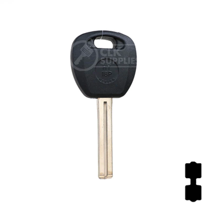 Uncut Transponder Key | Hyundai, Kia | HY20PT - Image 3