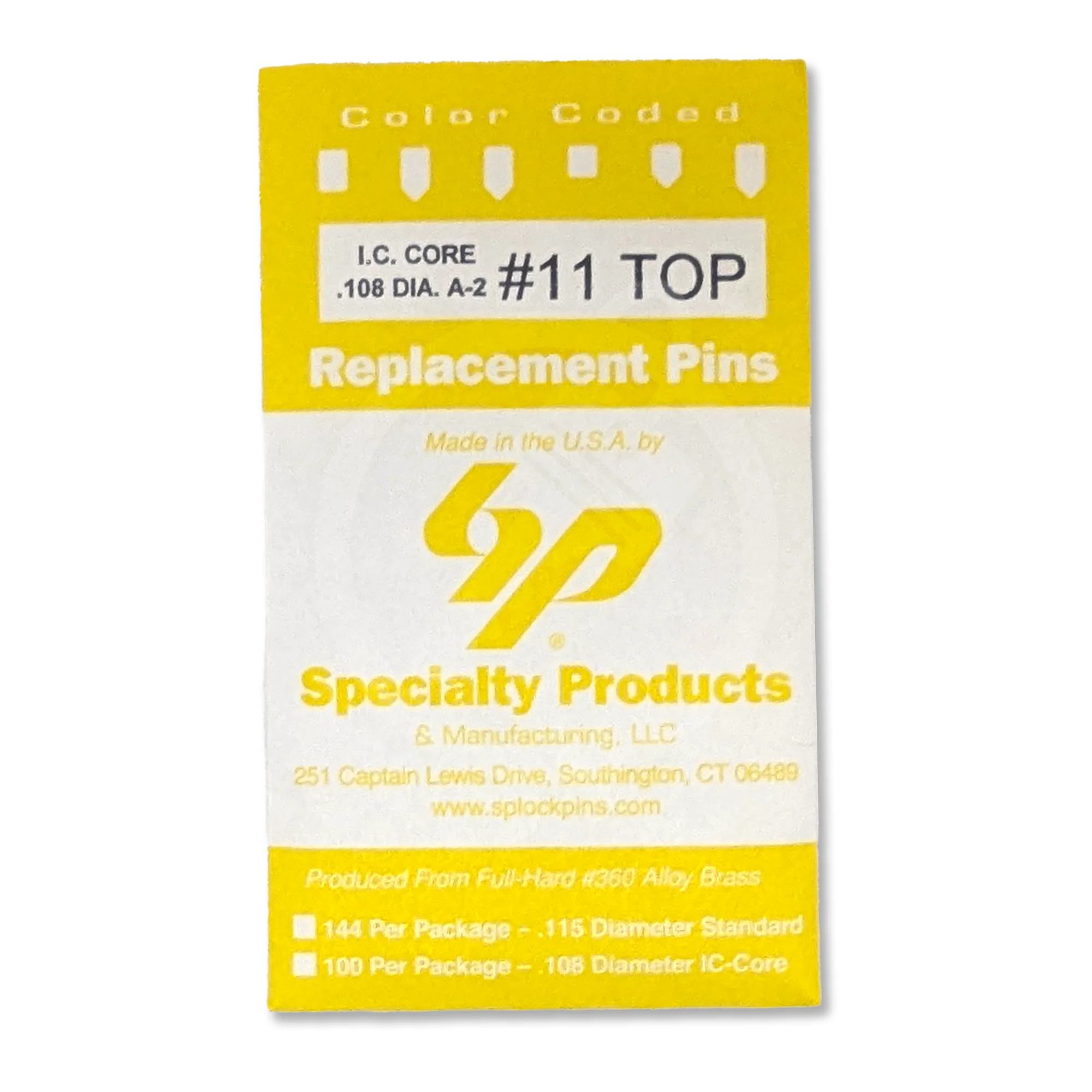 IC Core A2 #11 Master Pin 100PK