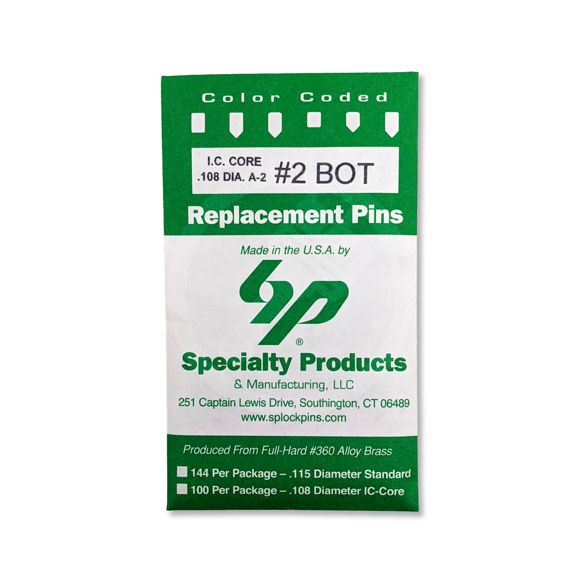 IC Core A2 #2 Bottom Pin 100PK