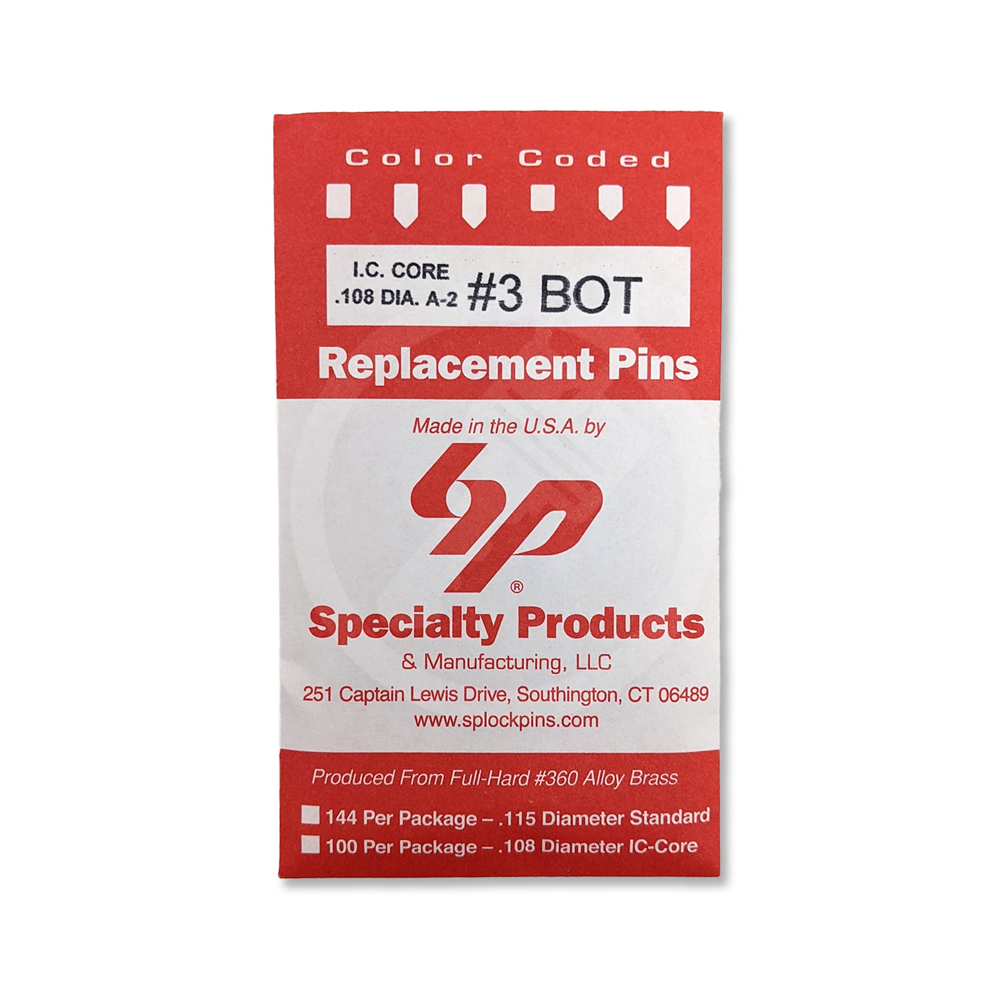 IC Core A2 #3 Bottom Pin 100PK